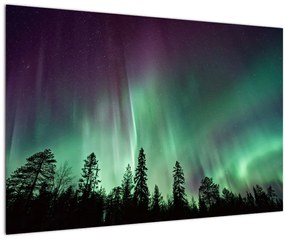 Északi fény képe (90x60 cm)