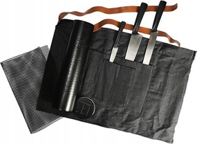 Homey's grill szett, köténnyel és késekkel 5 részes ajándék