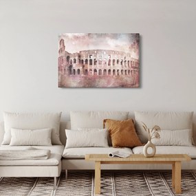 Kép - Vintage képeslap a városról N⁰2 (90x60 cm)