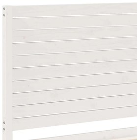 fehér tömör fa extra hosszú ágykeret matrac nélkül 90 x 220 cm