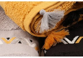Frottír pamut törölköző szett 3 db-os 50x90 cm Asorti – Foutastic