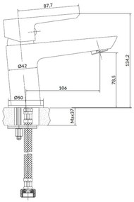 Cersanit S952-003 fürdőkád szett MILLE csapteleppel, fényes króm
