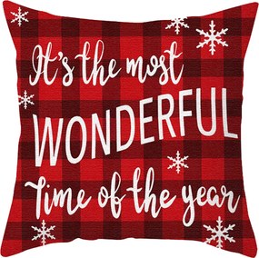 Karácsonyi díszpárnahuzat 45 x 45