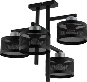 SIGMA LIGHTING 32136 OFF Ernyős Mennyezeti Lámpa Fekete, Ezüst E27 IP20