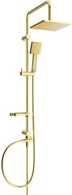 Mexen zuhanygarnitúra X45 felső fejjel 20x20 cm, arany, 798454591-50