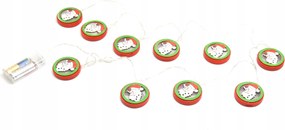 KarĂĄcsonyfa FĂ©nyfĂŒzĂ©r 10 Led Fa MikulĂĄs Elem