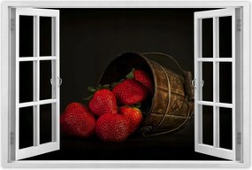 Poszterek 90x60 Természetes eper