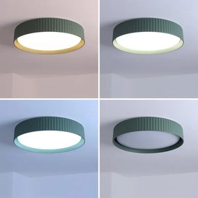 Brilagi -LED dimmelhető mennyezeti lámpatest LUCIA LED/48W/230V átm. 41 cm zöld+távirányító