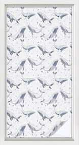 Szélvédőfólia Ablakvédő Magánszféra Tengeri lények 50x100