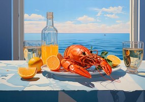 Poszter 84,1x59,4cm Homárok Nem Párosítható