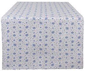 Asztali futó - 50x140cm - Blue Rose Blooming