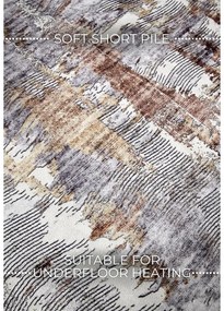 Szürke szőnyeg 200x290 cm Malard Copper Gold – Elle Decoration