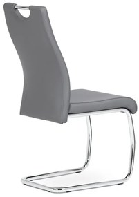 Szürke Ekobőr Étkezőszék. DCL-418 GREY