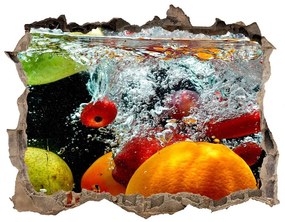 Lyuk 3d fali matrica Gyümölcsök víz alatt nd-k-43733857