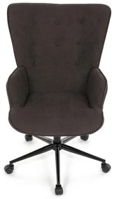 Barna Szövet Irodai Főnöki Szék. AK-491 DBR2