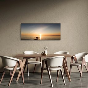Kép a kenuzók naplementekor (120x50 cm)