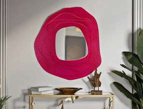 Fali tükör dalia fuxia 90x4x97cm