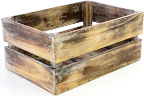DIVERO Kerti fa tároló doboz Vintage 42 x 23 cm