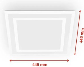 Telefunken 318806TF - LED RGBW dimmelhető mennyezeti lámpa LED/24W/230V + DO