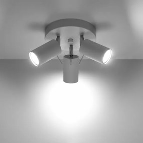 Sollux SL.1015 - Spotlámpa RING 3xGU10/10W/230V fehér