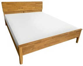 Franciaágy 160 cm Novedades (természetes) (ágyráccsal). 1116426