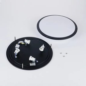 Brilagi - ELARO mennyezeti lámpatest 4xE27/40W/230V, átmérő 41 cm, fekete