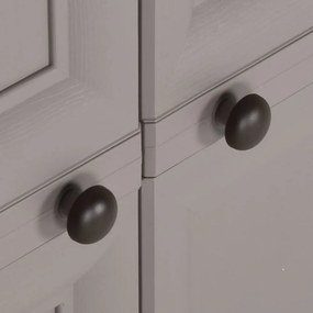 szürke fahatású műanyag szekrény 79 x 43 x 125 cm