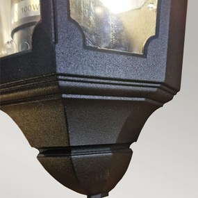 Elstead Lighting PARISH PR7-BLACK Fali lámpa 1x60W/E27 IP44
