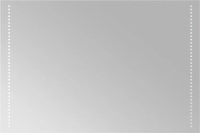 vidaXL LED-es fürdőszobatükör 60x90 cm