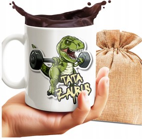 Bögre Nyomtatott Apa Zaurus Vicces Ajándék Apák Napja