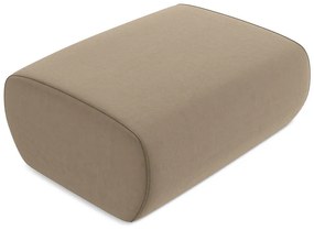 Világosbarna bársony lábtartó Kapua – Makamii