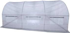 Home &amp; Garden Fóliasátor 300 x 450 cm(13,5 m2) fehér