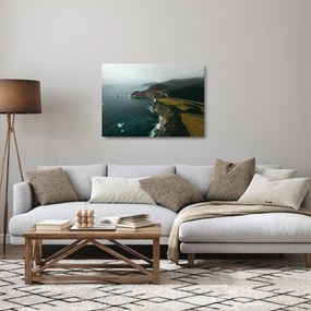 Kép - Zátony az óceánban (üvegen) (70x50 cm)