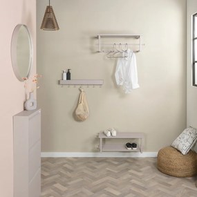 Szürke-bézs fém cipőtartó Marco – Spinder Design