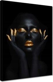 Vászonkép 30x40 Arany meditáció