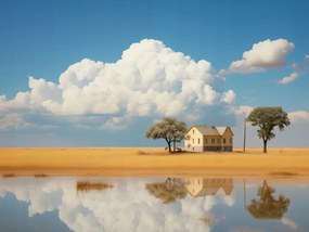 Poszter 100x75cm Ház