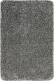 Fürdőszobaszőnyeg Csúszásgátló Szürke Shaggy Csillogó Malmo 60x100 cm