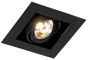 Modern beépíthető reflektor fekete állítható - Oneon 70