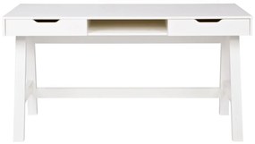 Nikki fehér íróasztal - WOOOD