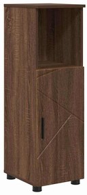 Fürdőszoba Székény ajtóval barna tölgy 30 x 35 x 95 cm Faanyag