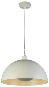 Searchlight 35410CR - MARS kábeles függőlámpa 1xE27/60W/230V átm. 25 cm krémszínű