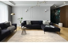 Krémszínű gyapjú szőnyeg 200x300 cm Colette – Agnella