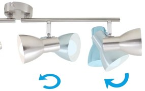 Briloner 2860-042 - Spotlámpa 4xE14/25W/230V