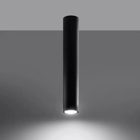 Sollux SL.1002 - Spotlámpa LAGOS 1xGU10/10W/230V 40 cm fekete