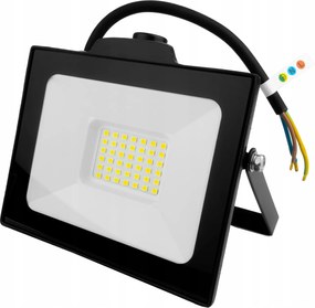 30W-os Led fényvető mozgásérzékelővel GT-GCR30W-64 fekete IP65 Gtv