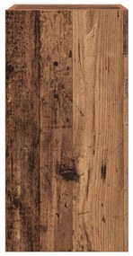 TV szekrény garnitúra 4 pcs Régi fa 160 x 30 x 30 cm Faanyag