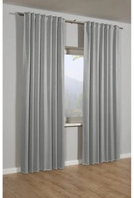Szürke sötétítő függöny 245x130 cm Blackout - Gardinia
