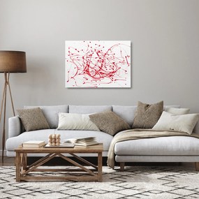 Csöpögő kép (üvegen) (70x50 cm)
