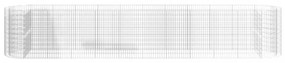 horganyzott vas gabion magaságyás 600x100x100 cm