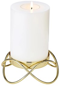 "Bastia" gyertyatartó nagy, arany, 2 db-os szett - EDZARD